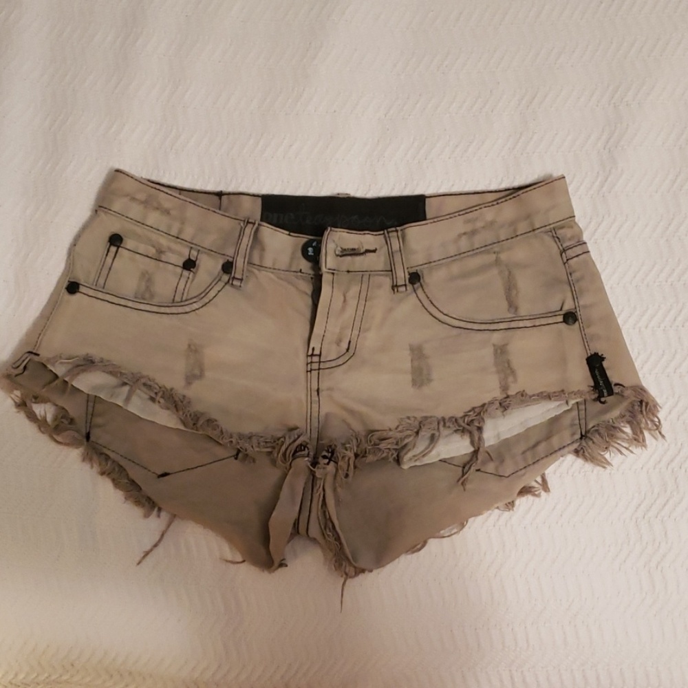 One Teaspoon denim shorts